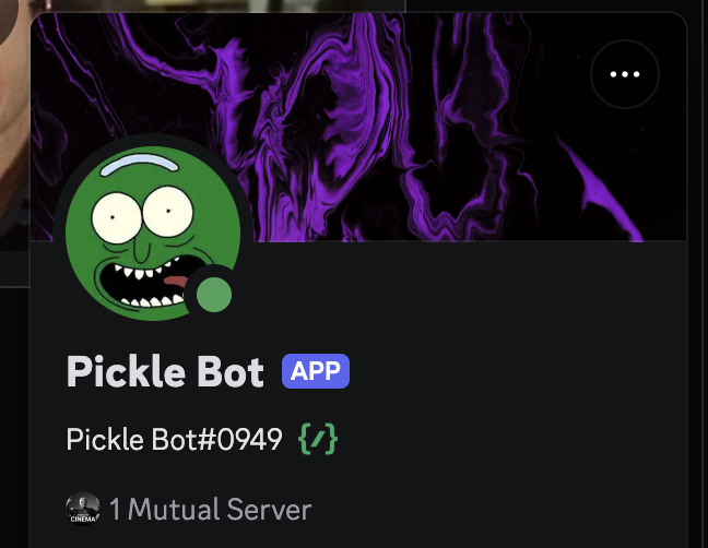 Discord bot UI